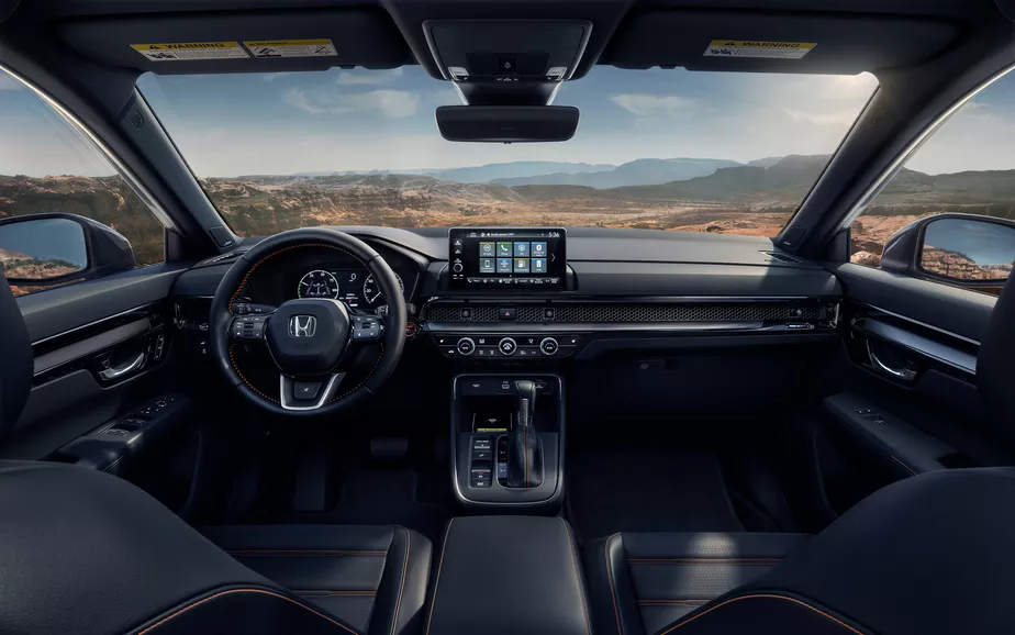 Honda revela imagem do interior do novo CR-V, que será vendido no Brasil em 2023