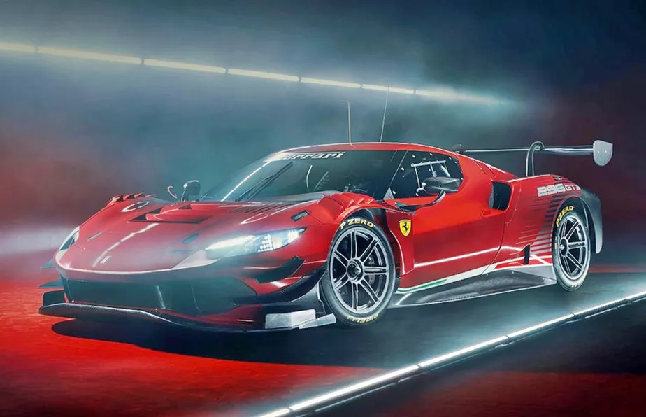 Ferrari 296 de competição tem tecnologia de F1 para desmontar o carro em segundos