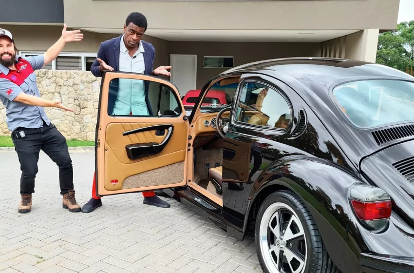 Vítima de racismo, Seu Jorge cria Fusca em protesto contra preconceito
