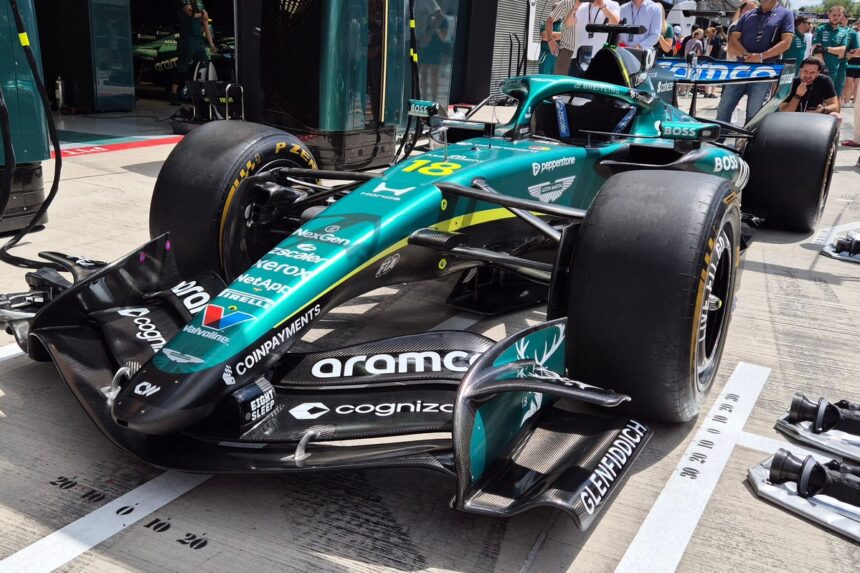 Aston Martin revela atualização do AMR26 'carro B' para o GP da Hungria