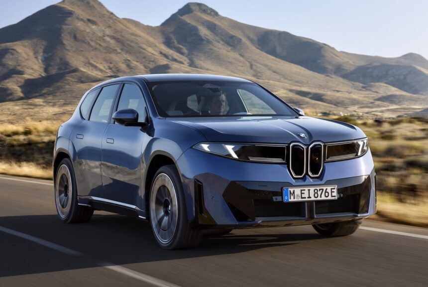 BMW iX3 será o carro elétrico com maior autonomia no Brasil, alcançando 570 km