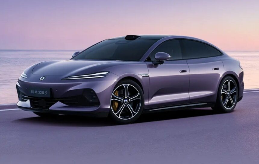 Denza apresenta sedã elétrico Z9S com impressionantes 1.194 cv e tração integral