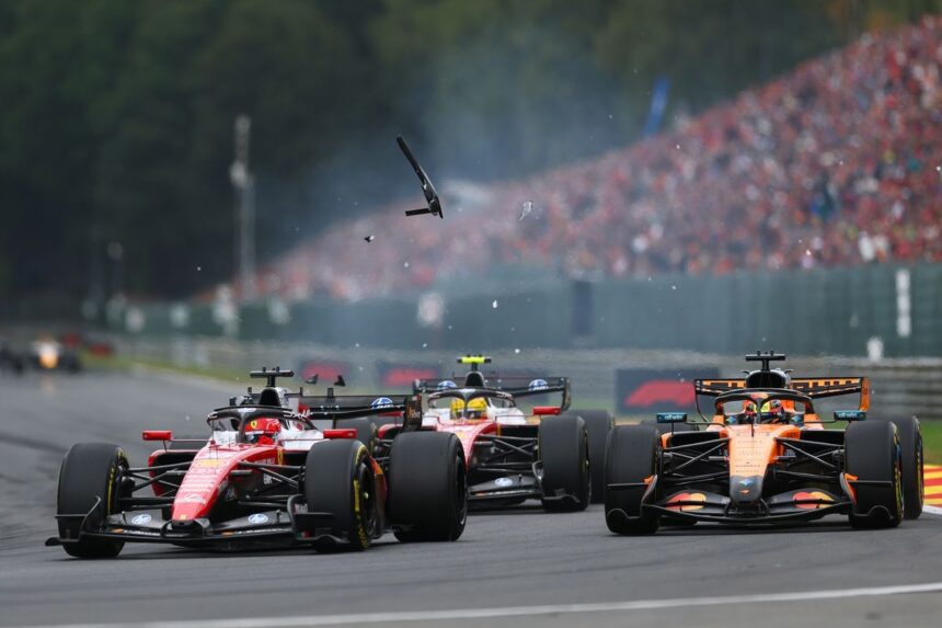 FIA admite erro: Leclerc merecia punição no GP da Bélgica