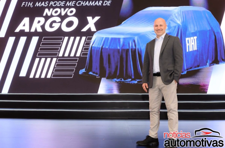 Fiat anuncia lançamento do novo modelo Argo X em Betim como carro de entrada