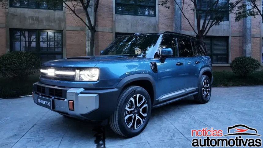 Geely lança SUV robusto de mais de 5 metros e sete lugares