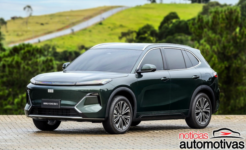 Geely vende 25 mil carros no Brasil e leva EX2 ao Top 10