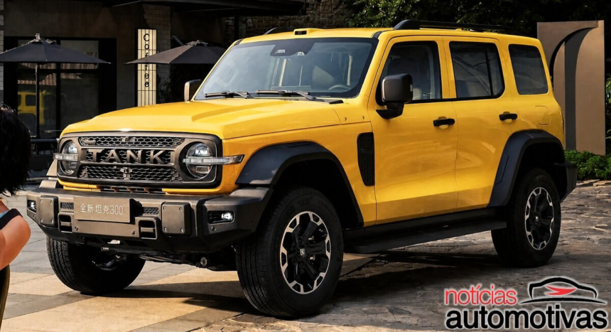 GWM Tank 300 traz versões específicas para trilhas e uso urbano com opção de 761 cv