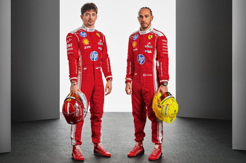 Hamilton pressiona Leclerc na Ferrari: disputa esquenta em 2026