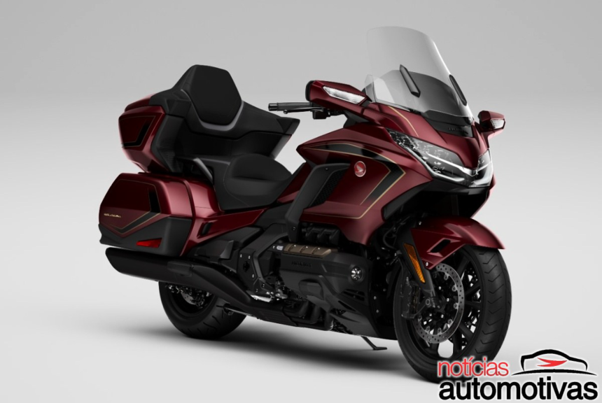 Honda lança Gold Wing 50th Anniversary GL1800 com motor V6 e câmbio DCT