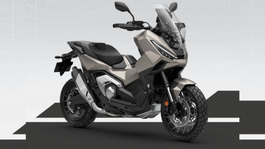 Honda lança X-ADV 2027 na Europa com nova cor 'Mat Deep Mud Gray'