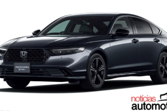 Honda renova Accord 2027 com grade nova e estreia versão híbrida