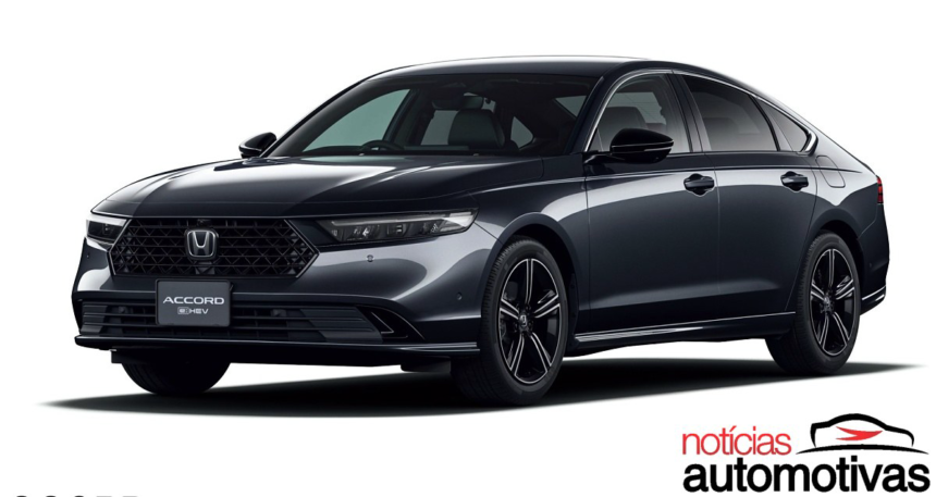 Honda renova Accord 2027 com grade nova e estreia versão híbrida