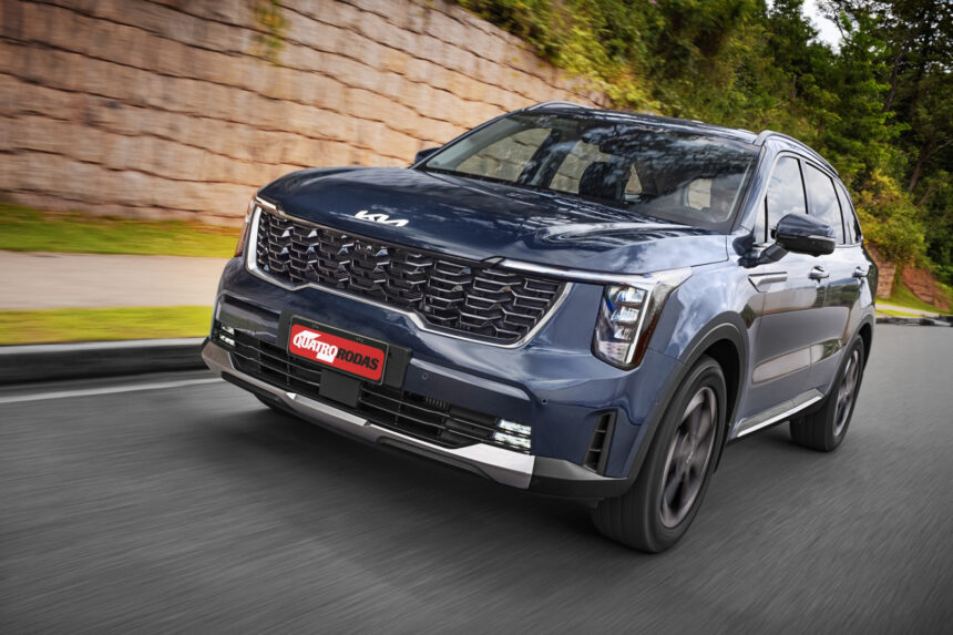 Kia corta preço do Sorento; desconto chega a R$ 55 mil