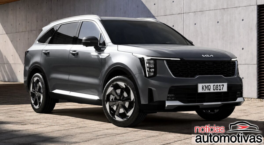 Kia reduz o preço do Sorento para R$ 344.990 após dois cortes
