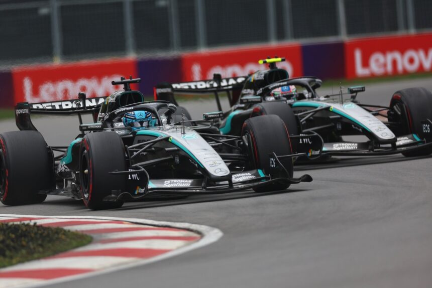 Mercedes ajusta estratégia para evitar disputas internas na F1 contra a Ferrari