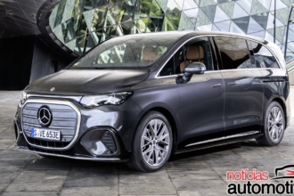 Mercedes-Benz lança VLE 300 elétrico com visual AMG e 8 lugares