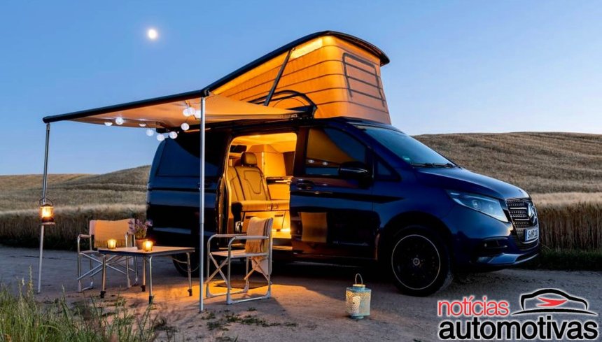 Mercedes lança Marco Polo renovada com teto panorâmico e mais conforto