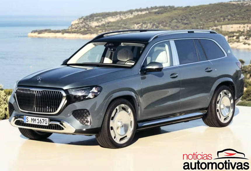 Mercedes-Maybach GLS 680: Luxo e Potência com V8 Híbrido de 611 cv