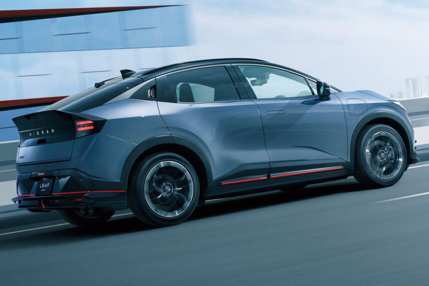 Nissan apresenta o Leaf Nismo, versão esportiva do hatch elétrico
