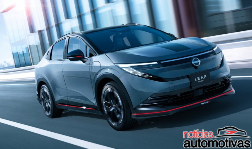Nissan lança Leaf Nismo com suspensão exclusiva por R$205,2 mil