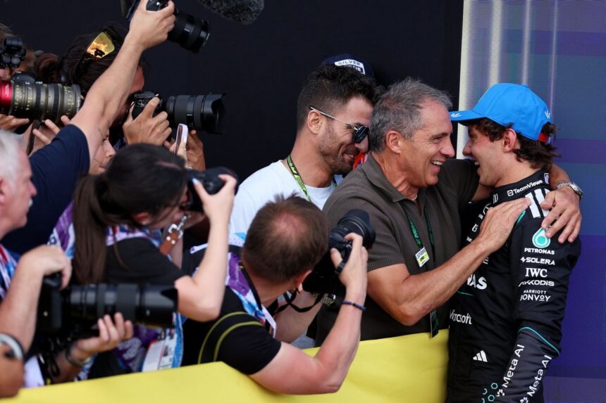 Pai de Kimi Antonelli cobra filho por exceder limites de pista na F1
