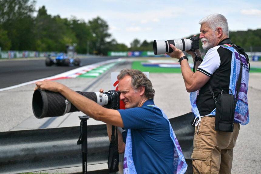 Petr Pavel surge como fotógrafo no GP da Hungria