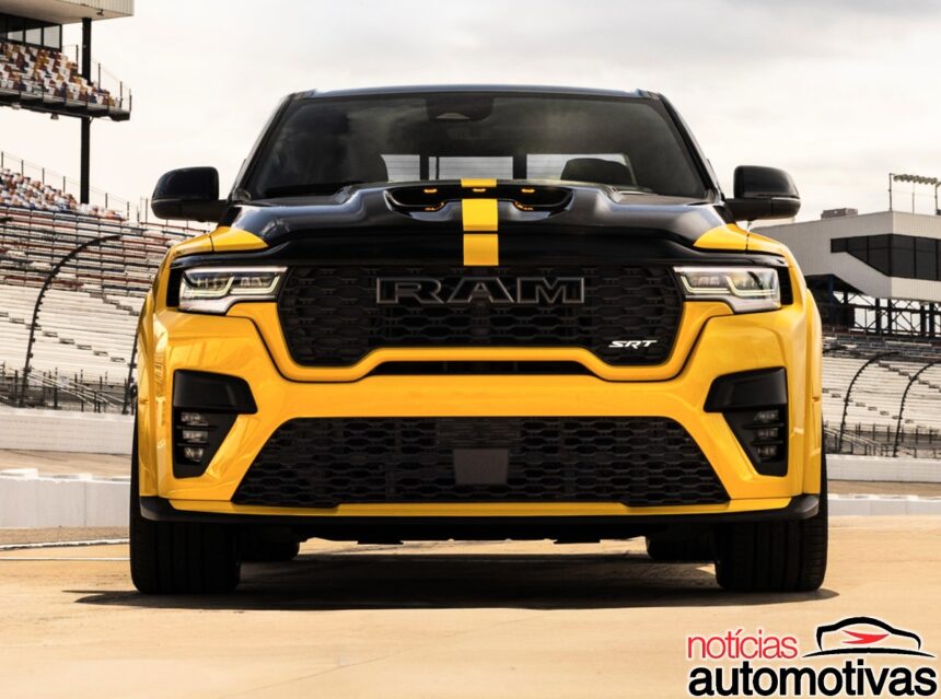 Ram 1500 Rumble Bee chega com SRT de 787 cv e preço abaixo de US$ 60 mil