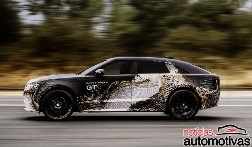 Range Rover GT: Primeiro Elétrico da Marca com Cabine Minimalista em Testes no Reino Unido
