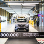 Renault produz 800 mil Kwid no Brasil e exporta 40%