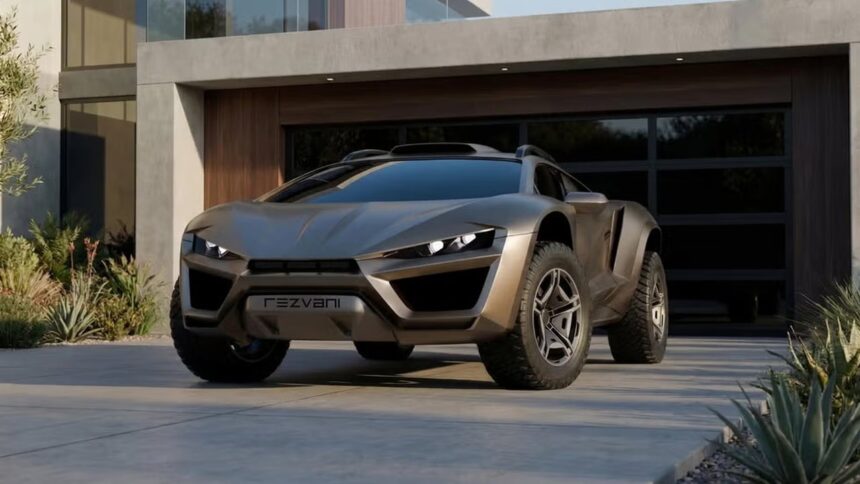 Rezvani anuncia Dune: off-road de 811 cv em edição de sete unidades