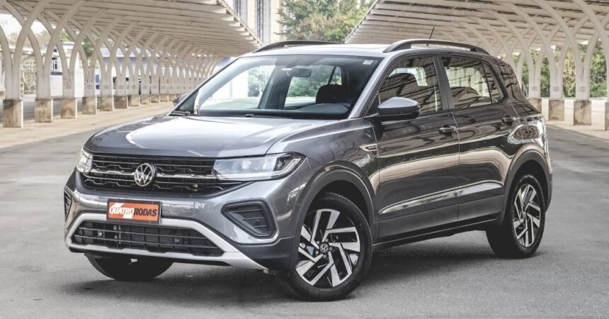 T-Cross 2027 adota câmbio automático de 8 marchas no 1.0
