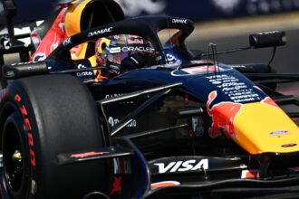 Verstappen admite dificuldades na Red Bull após rodada e larga em 6º