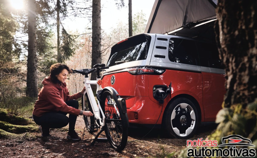 Volkswagen lança bicicleta elétrica com tecnologia de monitoramento de trânsito