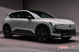 Volvo registra EX50 e aposta em elétrico compacto com 800V