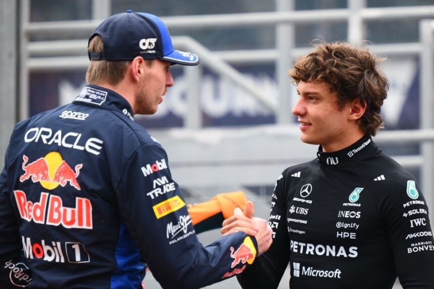 Wolff admite possível dupla Verstappen e Antonelli na Mercedes