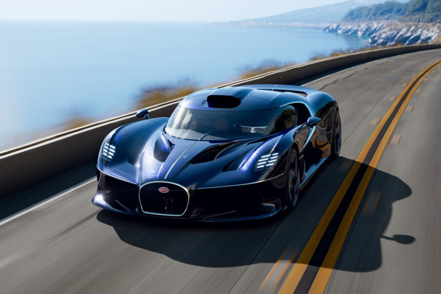 Bugatti transforma Bolide em hipercarro de luxo com 1.600 cv