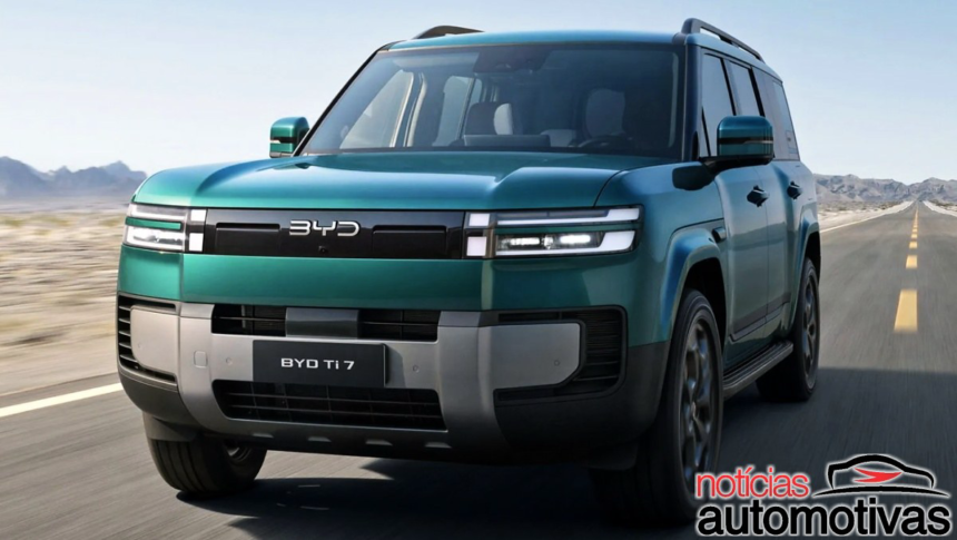 BYD lança Ti 7 de 7 lugares por menos de R$100 mil e abala mercado