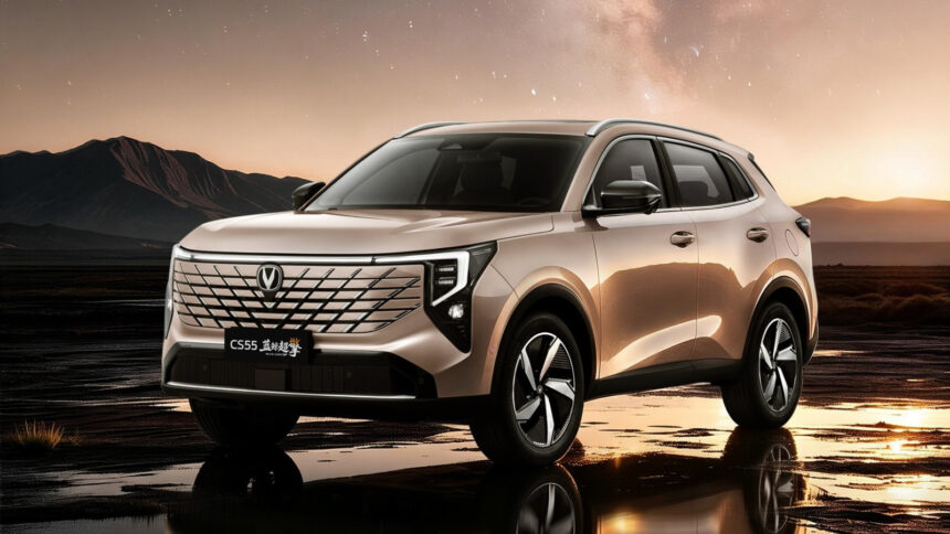 Changan lança CS55 Plus híbrido na China e abre caminho para o Brasil