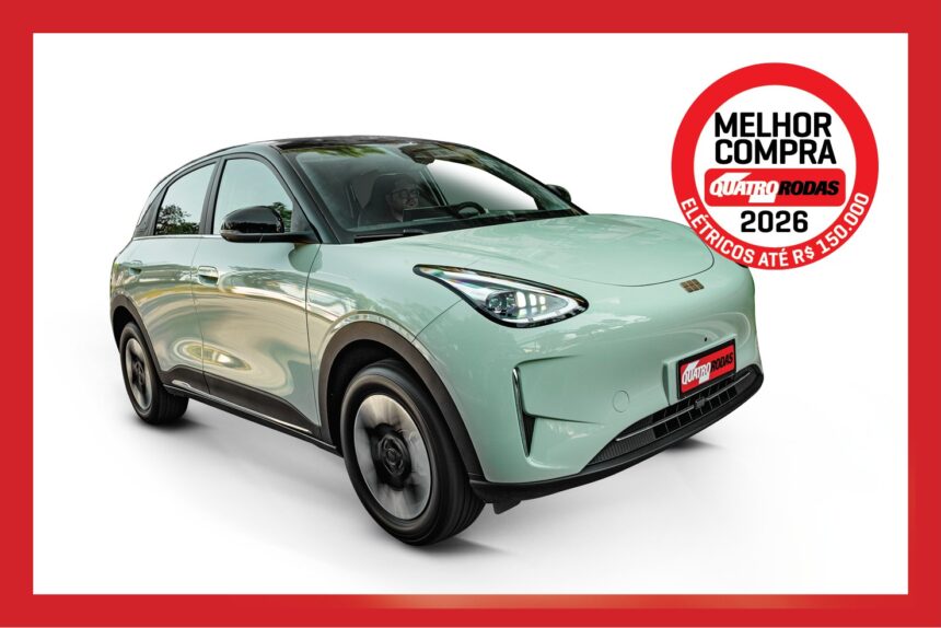 Confira os melhores carros elétricos até R$150.000 para 2026