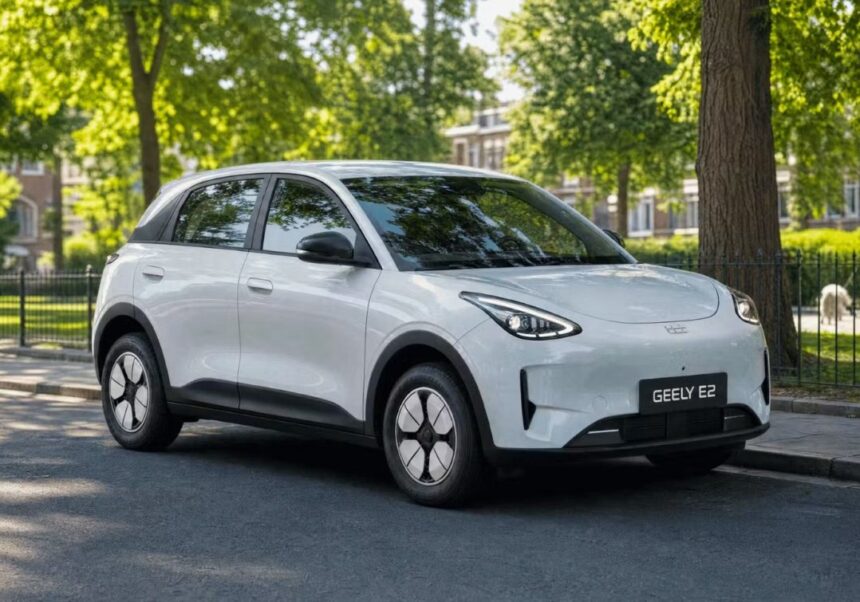 Geely EX2 chega à Europa com mais autonomia