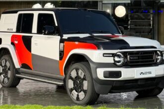 iCAUR V25: REEV com até 150 km de autonomia elétrica e possível chegada ao Brasil em 2027