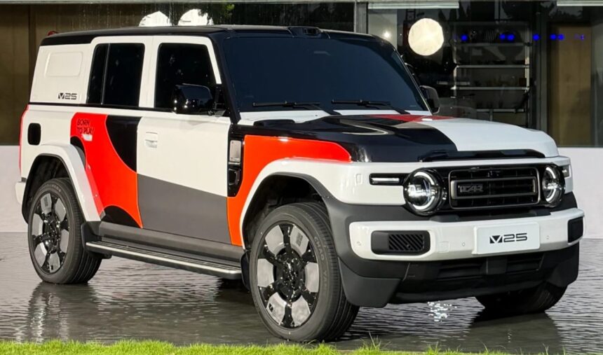 iCAUR V25: REEV com até 150 km de autonomia elétrica e possível chegada ao Brasil em 2027