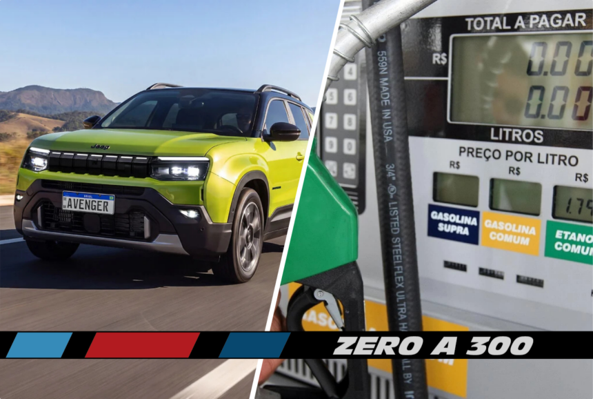 Jeep lança Avenger no Brasil com motor econômico e opções de combustível