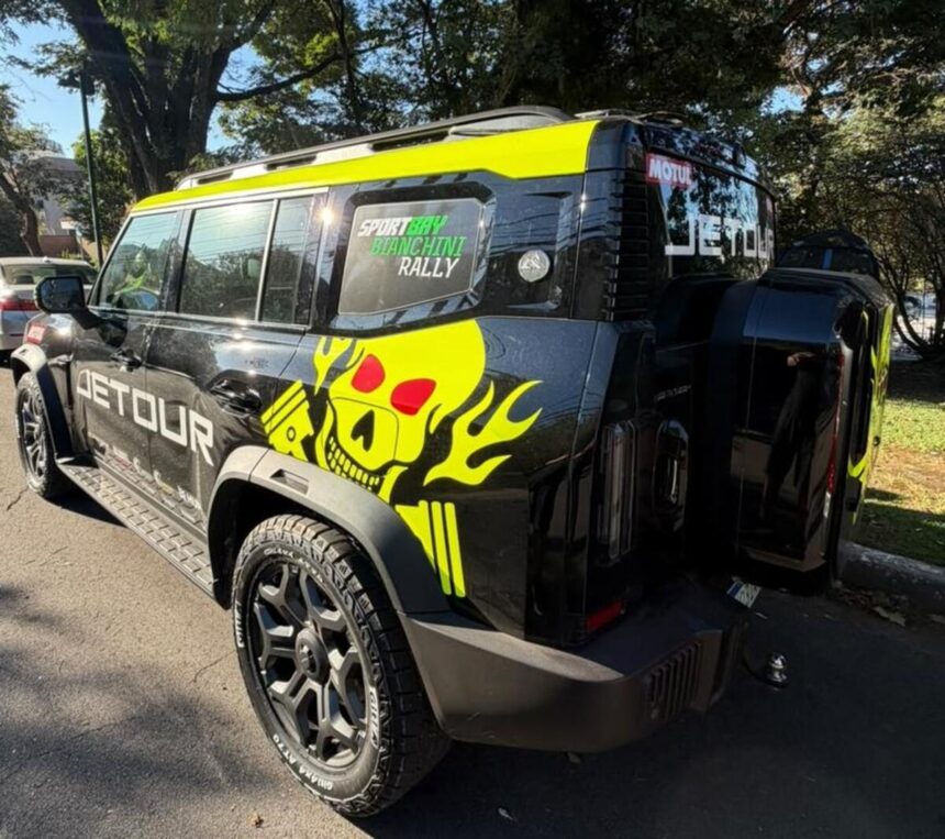 Jetour estreia no Rali dos Sertões com SUV híbrido 4x4 T2