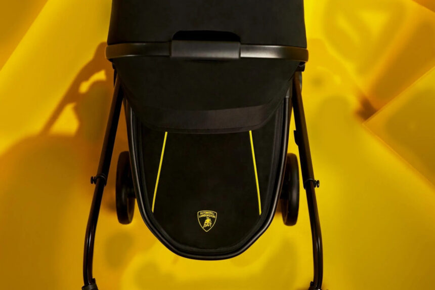 Lamborghini lança carrinho de bebê Reef AL Giallo por US$ 3.995
