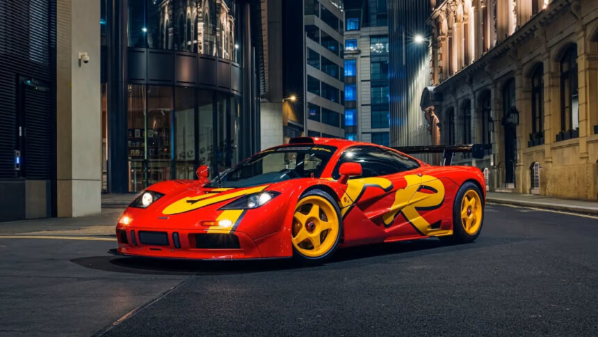 McLaren F1 GTR de Nick Mason vai a leilão por até R$ 175 mi
