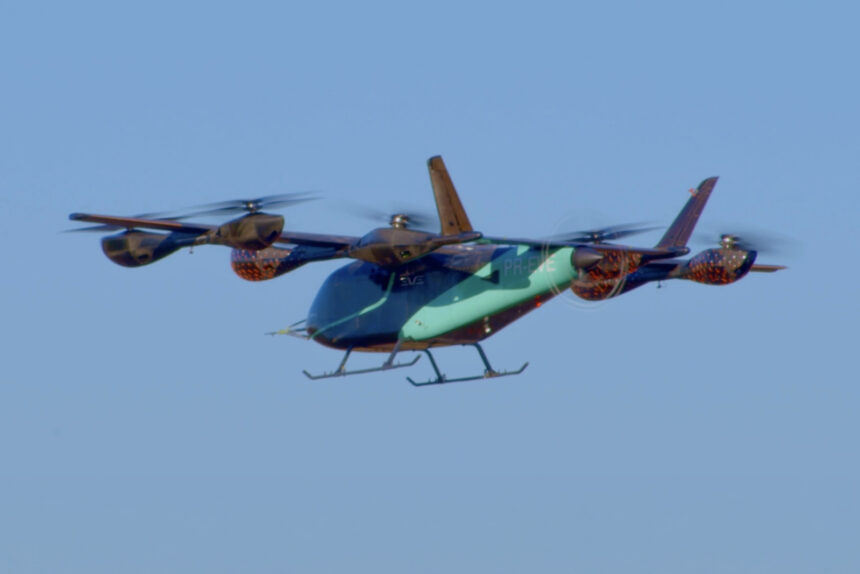 Protótipo eVTOL da Embraer realiza primeira transição com sucesso
