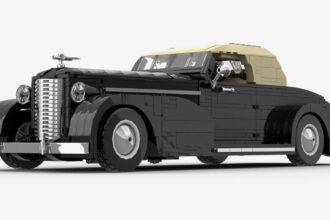 Réplica em LEGO do Cadillac V16 1936 busca apoio para virar set oficial