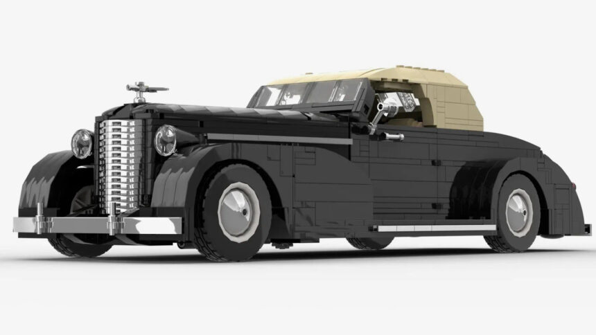 Réplica em LEGO do Cadillac V16 1936 busca apoio para virar set oficial