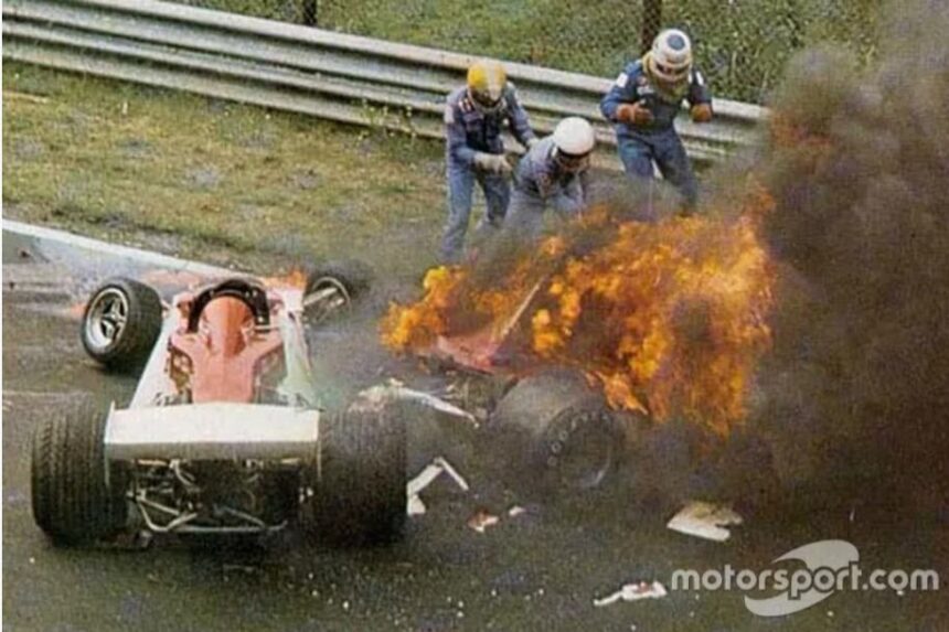 Reviva o acidente de Niki Lauda em Nürburgring — 50 anos